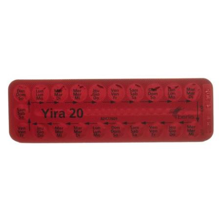 Yira 20 film tablets 6 x 21 pcs - PrimeCare Global
