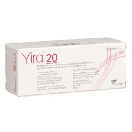 Yira 20 film tablets 6 x 21 pcs - PrimeCare Global