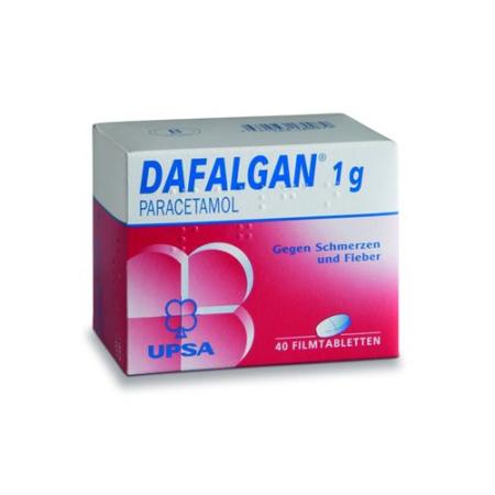 Dafalgan film tablets 1 g 40 pcs - PrimeCare Global