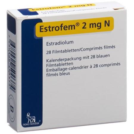 Estrofem N Filmtabl 2 mg 28 pcs - PrimeCare Global