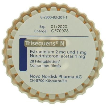 Trisequens N film tablets 28 pcs - PrimeCare Global