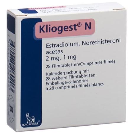 Kliogest N film tablets 28 pcs - PrimeCare Global