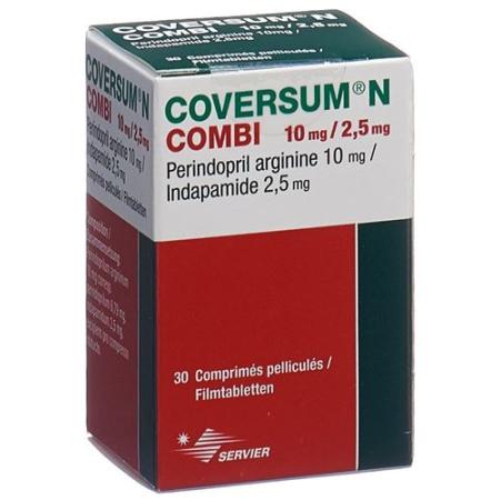 Coversum N Combi Filmtablet 10/2.5 mg Ds 30 pcs - PrimeCare Global