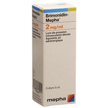 Brimonidin-Mepha Gtt Opht 2mg/ml Fl 5ml - PrimeCare Global