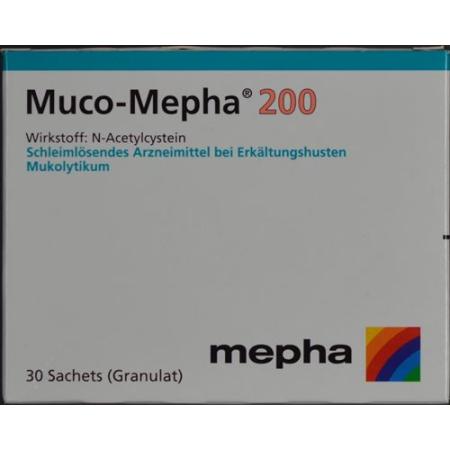 Muco-Mepha Gran 200 mg Btl 30 pcs - PrimeCare Global