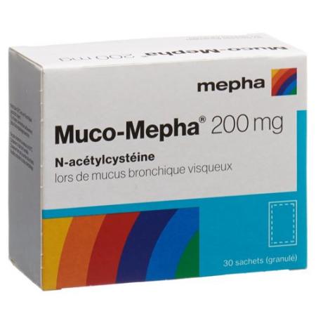 Muco-Mepha Gran 200 mg Btl 30 pcs - PrimeCare Global
