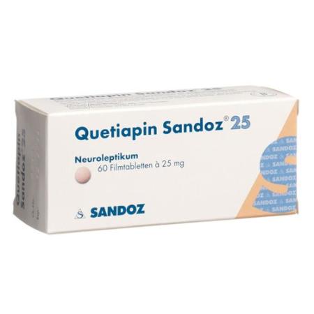Quetiapine Sandoz film tablets 25 mg 60 pcs - PrimeCare Global