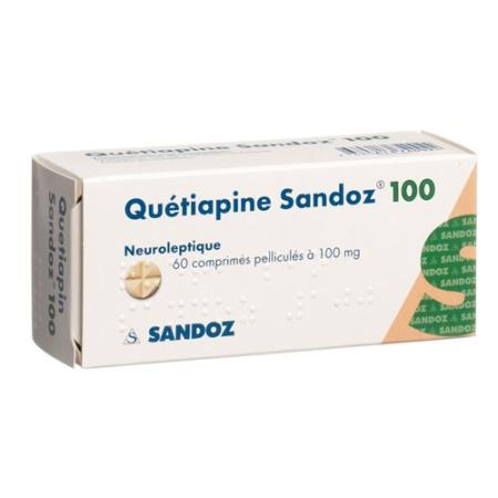 Quetiapine Sandoz film tablets 100 mg 60 pcs - PrimeCare Global