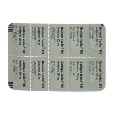 Quetiapine Sandoz film tablets 300 mg 100 pcs - PrimeCare Global