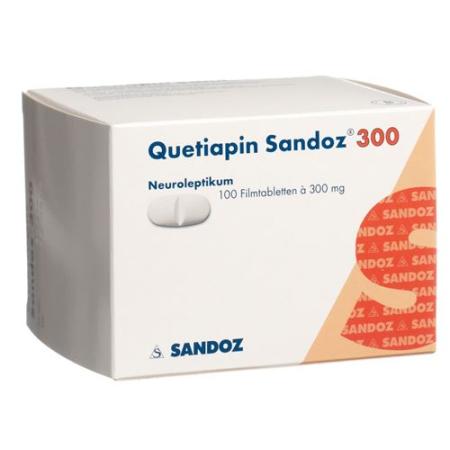 Quetiapine Sandoz film tablets 300 mg 100 pcs - PrimeCare Global