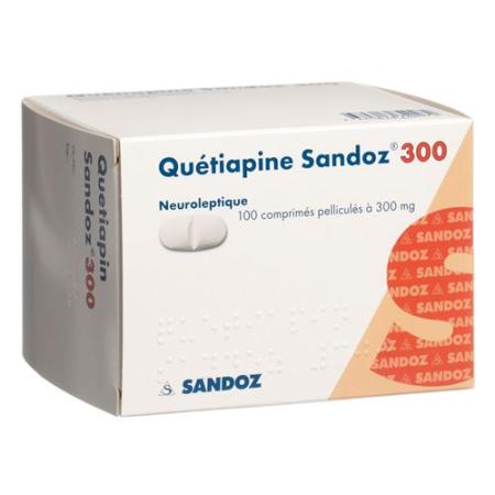 Quetiapine Sandoz film tablets 300 mg 100 pcs - PrimeCare Global