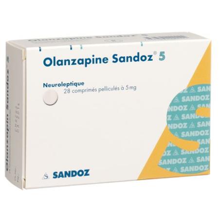 Olanzapine Sandoz film tablets 5 mg 28 pcs - PrimeCare Global