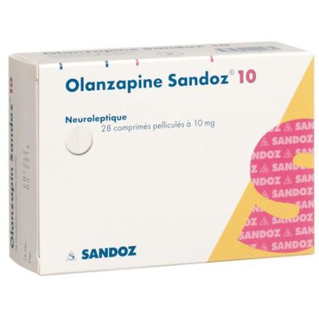 Olanzapine Sandoz film tablets 10 mg 28 pcs - PrimeCare Global