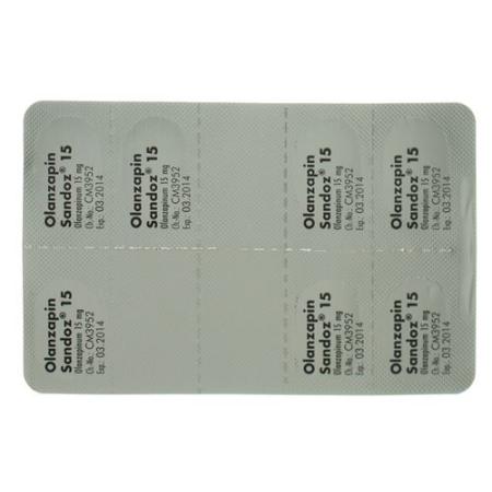 Olanzapine Sandoz film tablets 15 mg 28 pcs - PrimeCare Global