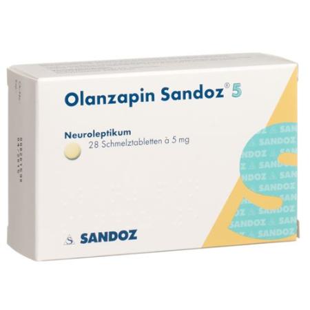 Olanzapine Sandoz Melting Tablet 5 mg 28 pcs - PrimeCare Global