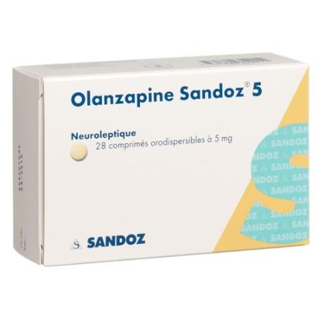 Olanzapine Sandoz Melting Tablet 5 mg 28 pcs - PrimeCare Global
