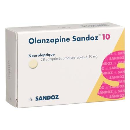 Olanzapine Sandoz Melting Tabl 10 mg 28 pcs - PrimeCare Global