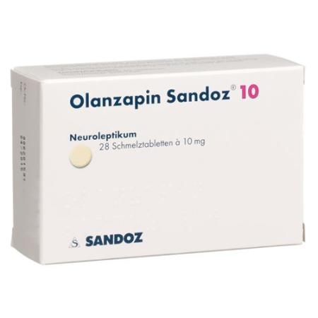 Olanzapine Sandoz Melting Tabl 10 mg 28 pcs - PrimeCare Global