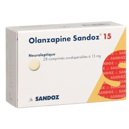 Olanzapine Sandoz Melting Tabl 15 mg 28 pcs - PrimeCare Global