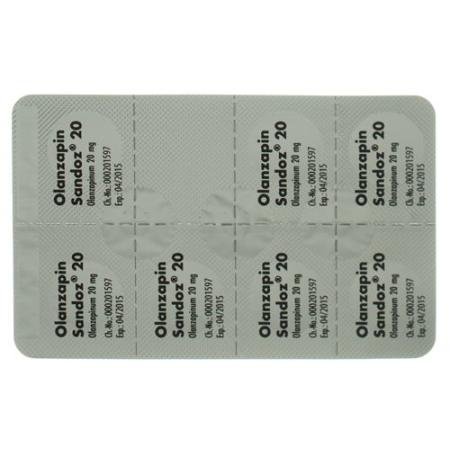 Olanzapin Sandoz Melting Tabl 20 mg 28 pcs - PrimeCare Global
