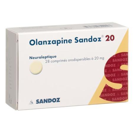 Olanzapin Sandoz Melting Tabl 20 mg 28 pcs - PrimeCare Global