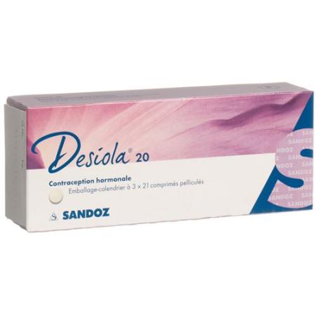 Desiola 20 Filmtabletten 3 x 21 Stück - PrimeCare Global