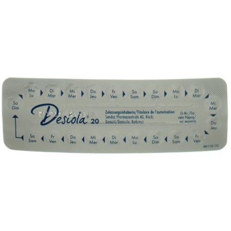 Desiola 20 Filmtabletten 3 x 21 Stück - PrimeCare Global