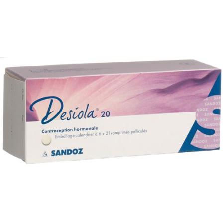 Desiola 20 Filmtabletten  6 x 21 Stück - PrimeCare Global