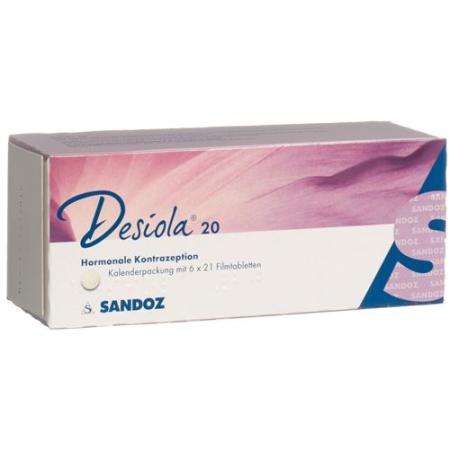 Desiola 20 Filmtabletten  6 x 21 Stück - PrimeCare Global