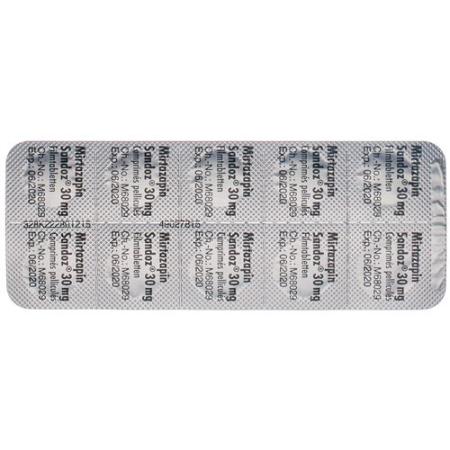 Mirtazapin Sandoz Filmtablet 30 mg 100 pcs - PrimeCare Global