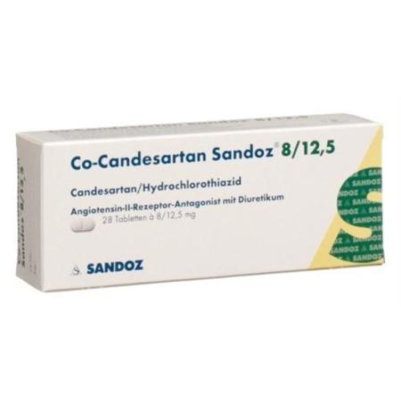 Co-Candesartan Sandoz Tabl 8/12.5 mg 28 pcs - PrimeCare Global