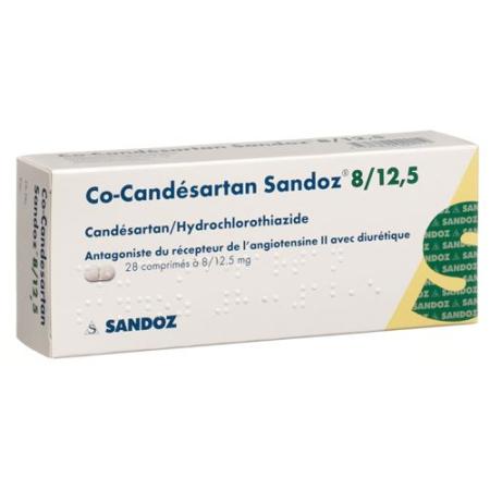 Co-Candesartan Sandoz Tabl 8/12.5 mg 28 pcs - PrimeCare Global