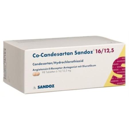 Co-Candesartan Sandoz Tabl 16/12.5 mg 98 pcs - PrimeCare Global