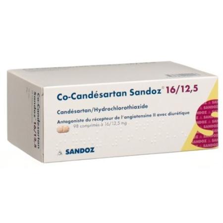 Co-Candesartan Sandoz Tabl 16/12.5 mg 98 pcs - PrimeCare Global