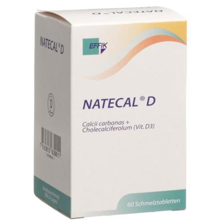 Natecal D melting tablets 60 pcs - PrimeCare Global