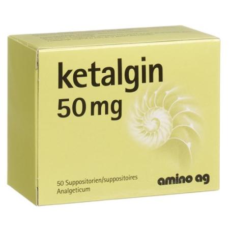 Ketalgin 50 mg 50 Zaepfchen - PrimeCare Global