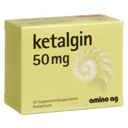 Ketalgin 50 mg 50 Zaepfchen - PrimeCare Global