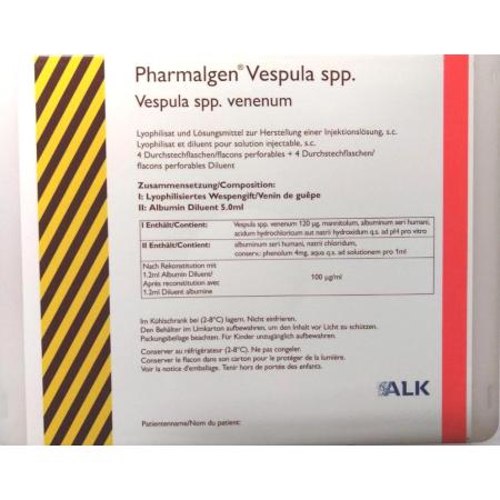 Pharmalgen Vespula SPP Fortsetzung 4 Ampullen - PrimeCare Global