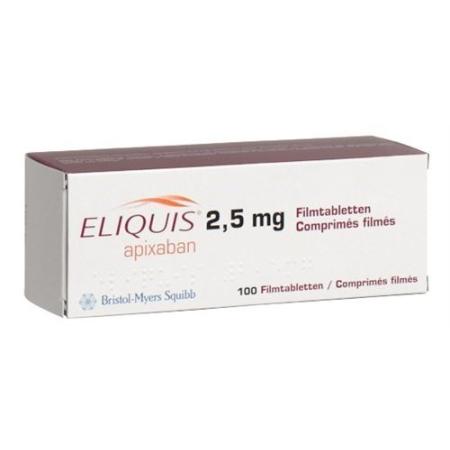 Eliquis Filmtablet 2.5 mg 100 pcs - PrimeCare Global
