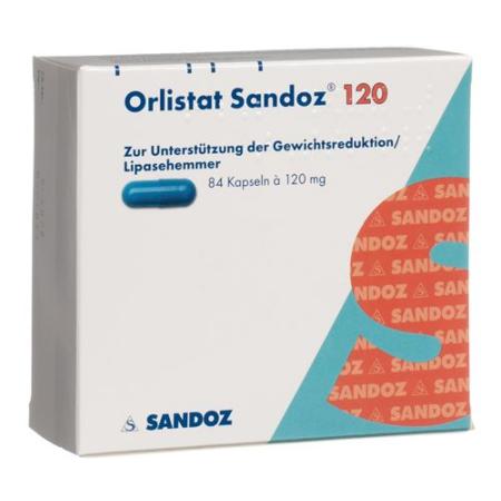 Orlistat Sandoz Kaps 120 mg 84 pcs - PrimeCare Global