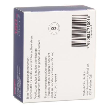 Ursodiol Zentiva Capsules 150 mg 30 pcs - PrimeCare Global
