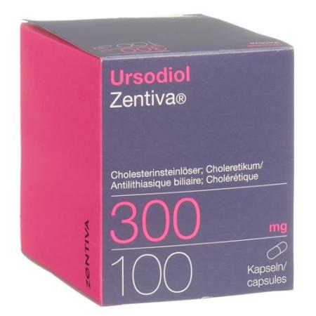 Ursodiol Zentiva Capsules 300 mg 100 pcs - PrimeCare Global