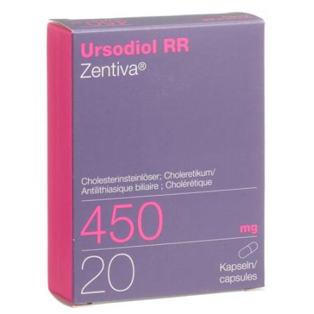 Ursodiol RR Zentiva Capsules 450 mg 20 pcs - PrimeCare Global