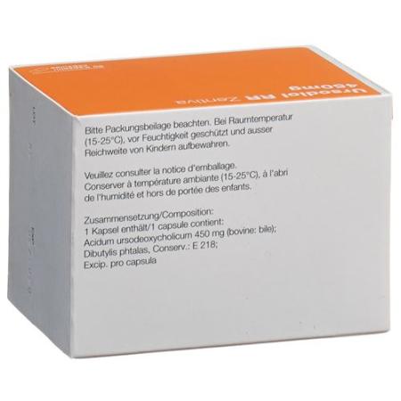 Ursodiol RR Zentiva Capsules 450 mg 60 pcs - PrimeCare Global