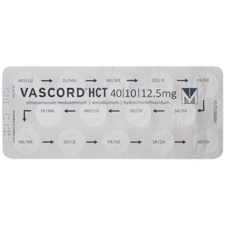Vascord HCT Filmtablet 40/10/12.5 mg 28 pcs - PrimeCare Global