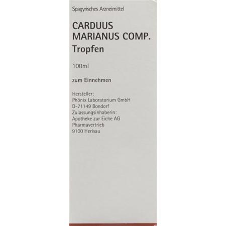 Phoenix Carduus marianus comp spag bottle 100 ml - PrimeCare Global