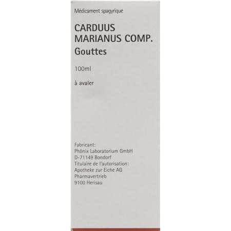Phoenix Carduus marianus comp spag bottle 100 ml - PrimeCare Global