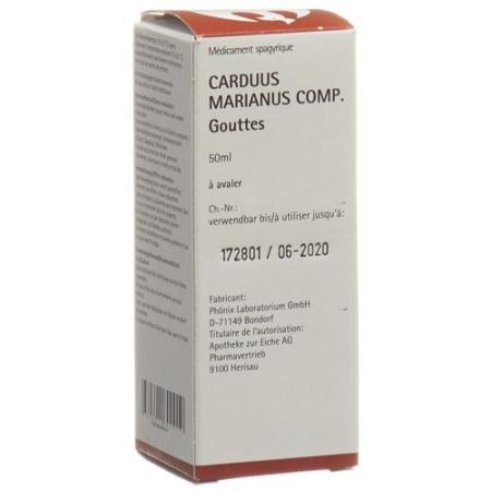 Phoenix Carduus marianus comp spag bottle 50 ml - PrimeCare Global