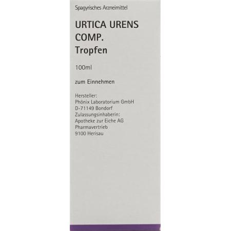 Phoenix Urtica urens comp spag 100 ml - PrimeCare Global