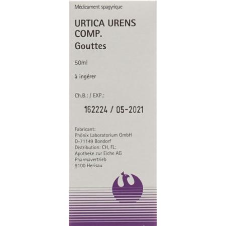 Phoenix Urtica urens comp spag 50 ml - PrimeCare Global